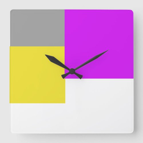 Geometric Game Acrylic Wall Clock