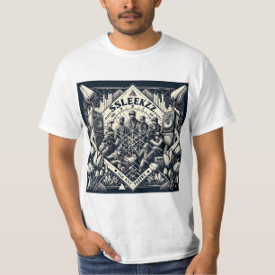 Geometric Gathering - Hip Hop Rap T-Shirt