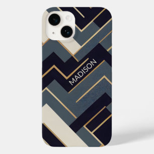 Geometric Golden illustration Case-Mate iPhone 14 Case