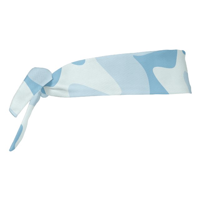 Geometric Grace Blue Hues Headband (Rotate 270)
