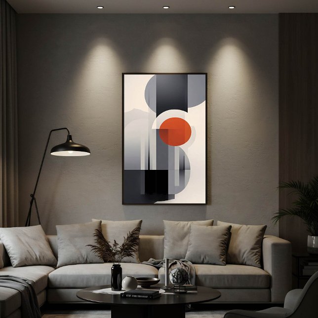 Geometric Gradient Canvas Print (Creator Uploaded)