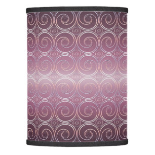 Geometric gradient pattern lamp shade