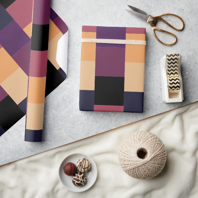 Geometric Gradient Wrapping Paper (Crafts)