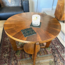 Geometric Green and Gold