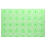 Geometric Green Kaleidoscope Spokes Custom Fabric