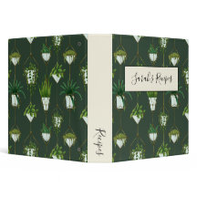 Geometric Hanging Houseplant Pattern