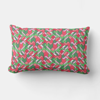 Geometric Harmony #1 Lumbar Pillow