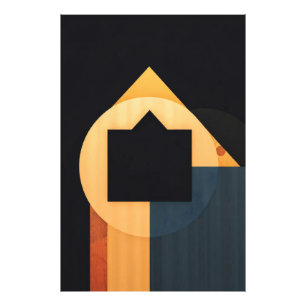 Geometric Harmony Photo Print