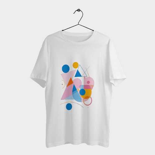 Geometric Harmony T_Shirt