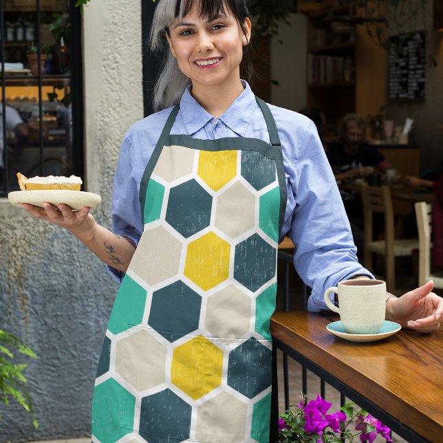 Geometric Hexagonal Apron (Creator Uploaded)