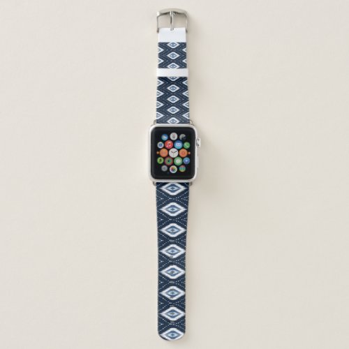 Geometric Ikat Ethnic Oriental Design Apple Watch Band