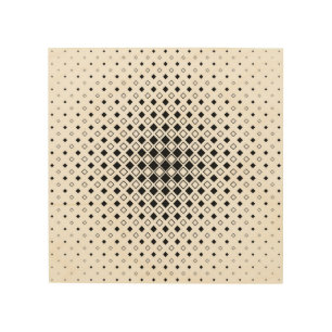 Geometric Illusion Abstract Panel for Contemporary