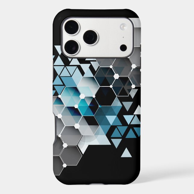 Geometric imagination  iphone case (Back)