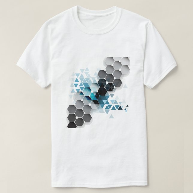 Geometric imagination T-Shirt (Design Front)
