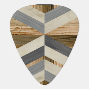 Geometric Inlay Guitar Pick