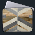 Geometric Inlay Laptop Sleeve<br><div class="desc">Geometric Inlay I by June Erica Vess. Pattern featuring different textures,  colors,  and geometric shapes.</div>