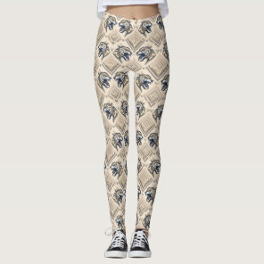 Geometric Jackal Pattern Leggings – Tribal Streetw