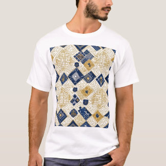 Geometric Japanese T-Shirt