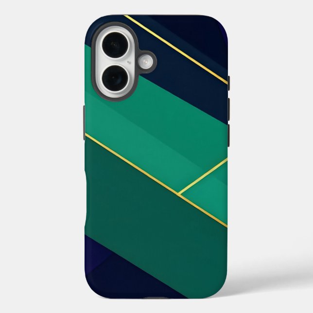Geometric Jewel Tones Case-Mate iPhone Case (Back)