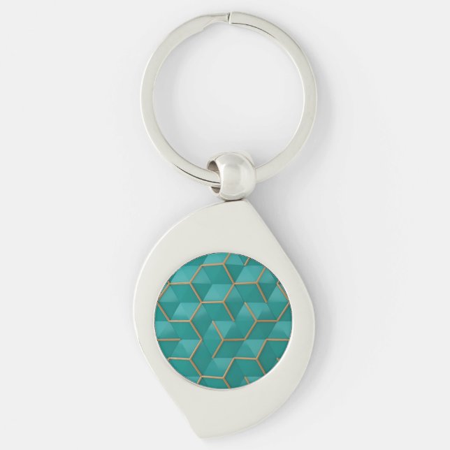 geometric keychain (Front)