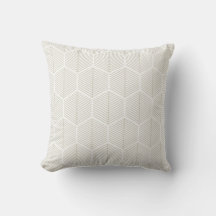 Geometric Leaves Pattern | Neutral colors