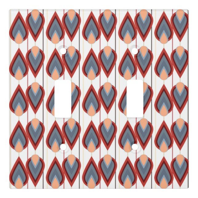 Geometric Light Switch Cover (Front)