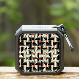 Geometric Lines Pattern Bluetooth Speaker