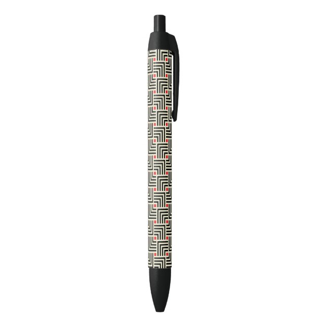 Geometric Lines Pattern Pen (Bottom (Vertical))