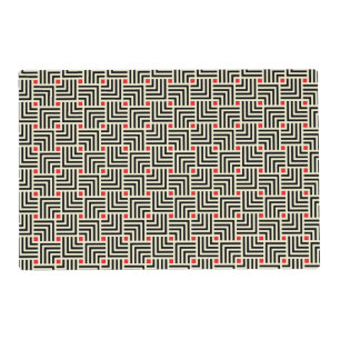 Geometric Lines Pattern Placemat
