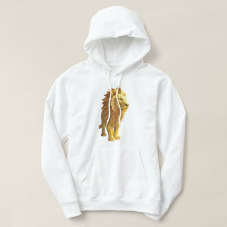 Geometric Lion Hoodie