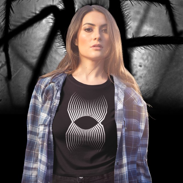 Geometric Long Leg Plus Size T-Shirt (Creator Uploaded)