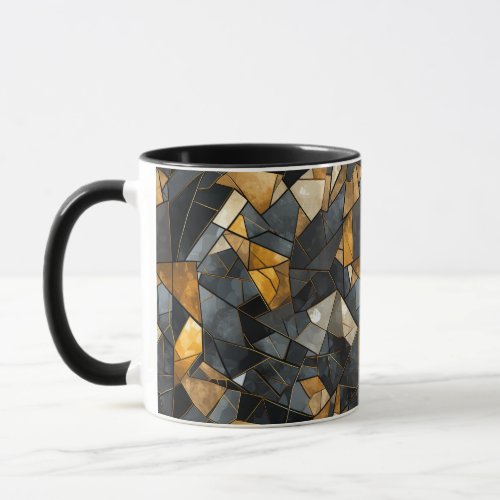 Geometric Luxe Mosaic Coffee Mug