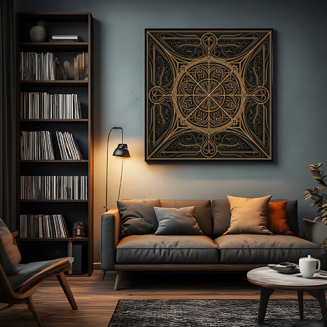 Geometric Luxury Canvas Print (Creator Uploaded)