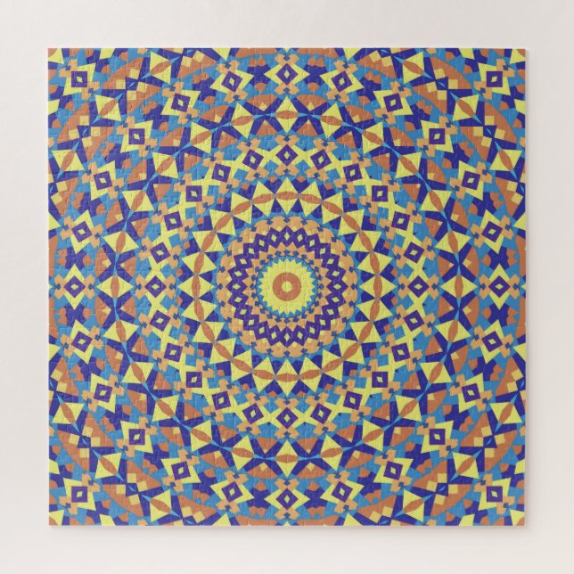 Geometric Mandala 2 Jigsaw Puzzle (Vertical)