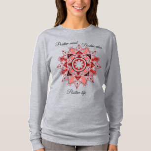 Geometric Mandala, Inspirational T-Shirt