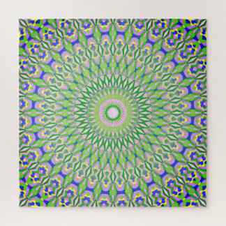 Geometric Mandala Jigsaw Puzzle