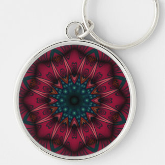 Geometric Mandala Keychain
