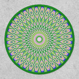 Geometric Mandala Patch