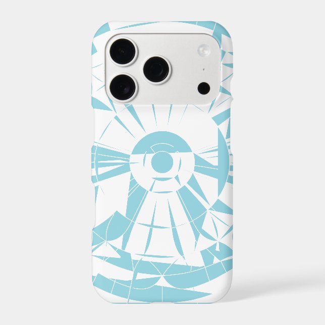 Geometric Mandala Pattern Iphone Case (Back)