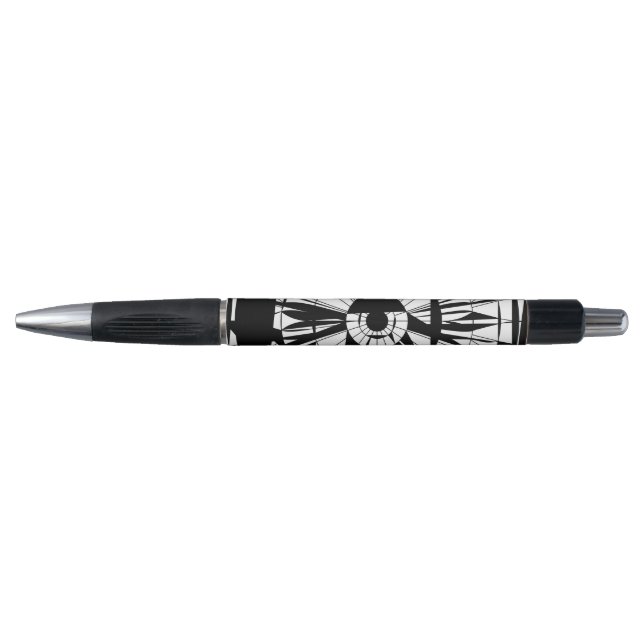 Geometric Mandala Pattern Pen (Front)