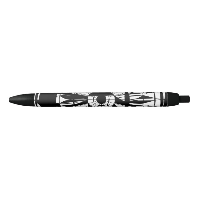 Geometric Mandala Pattern Pen (Front)