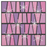 Geometric MCM Abstract Pink Purple Fabric