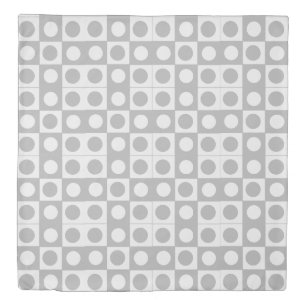 Geometric Mid Century Modern Geometric Duvet Cover