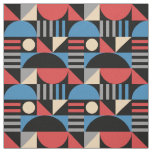 Geometric Mid Century Modern Pattern Fabric