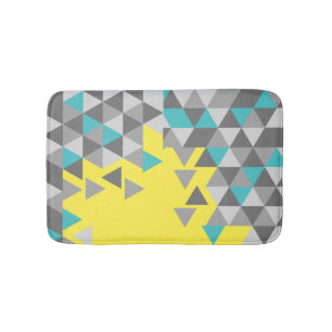 Geometric minimalistic pattern COLOR OF THE YEAR T Bath Mat