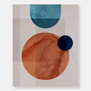 Geometric Modern Art Reversible Art Board