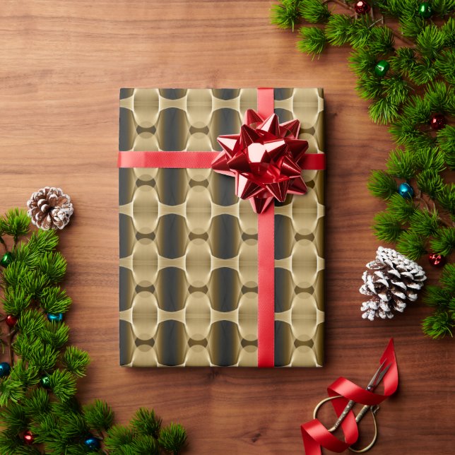Geometric modern decoration wrapping paper (Holiday Gift)
