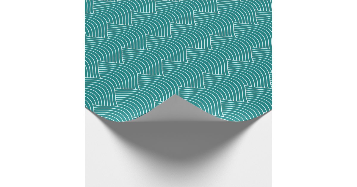 Geometric modern pattern wrapping paper | Zazzle