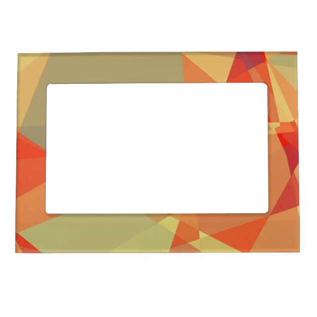 Geometric Mosaic Abstract #24 Magnetic Frame (Front)