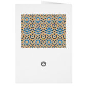 Geometric Mosaic Pattern Cards (Back)